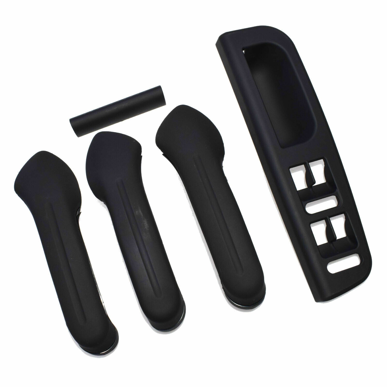 for VW for Golf MK4 Black Interior Door Grab Handle Cover Switch Bezel Trim New 5pcs