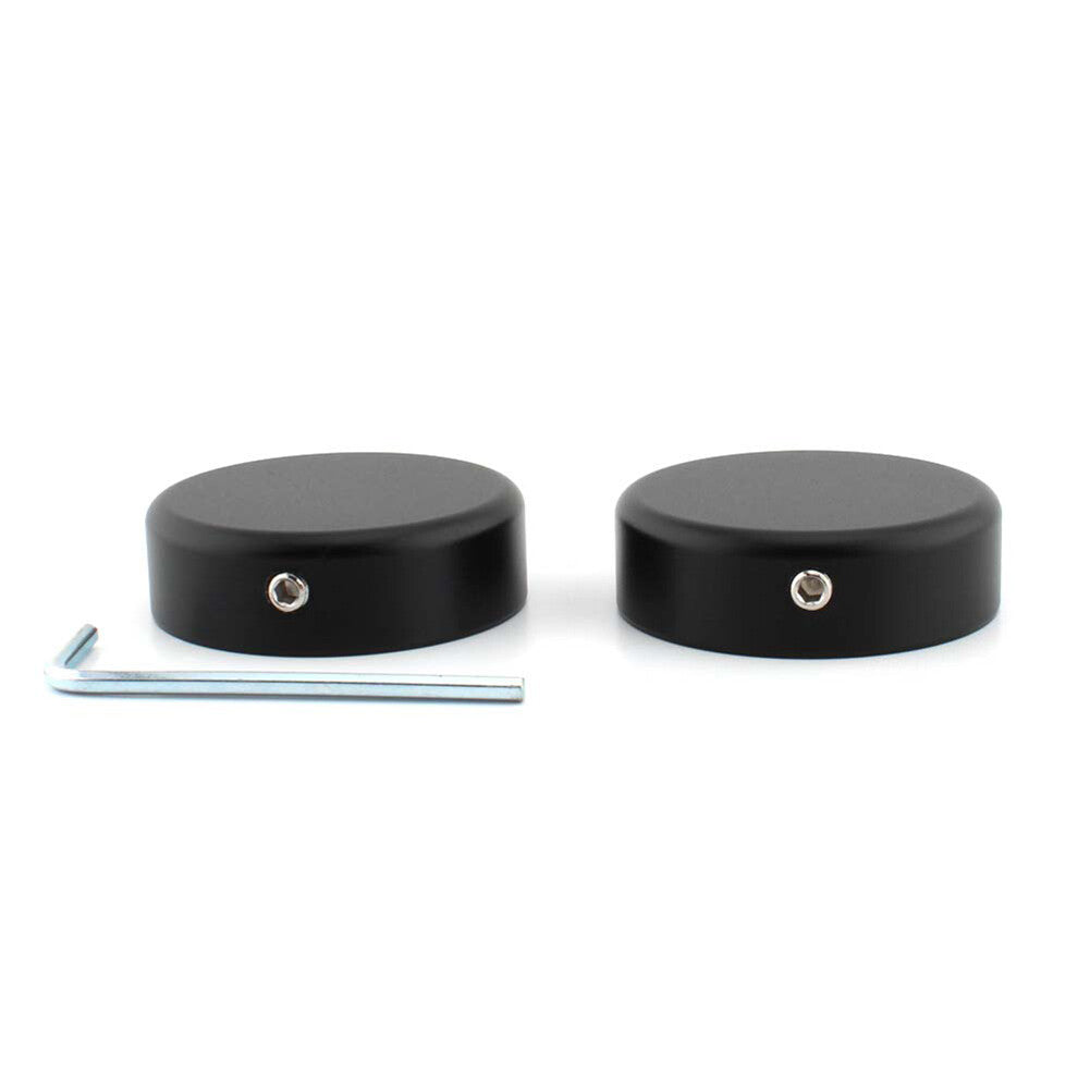 Motorcycle Upper Fork Stem Nut Cover Cap Black fit for Honda Rebel CMX 250 300