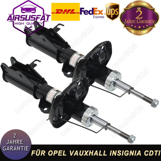 2X for Vauxhall Insignia CDTi Shock Absorber Strut Front Right Left