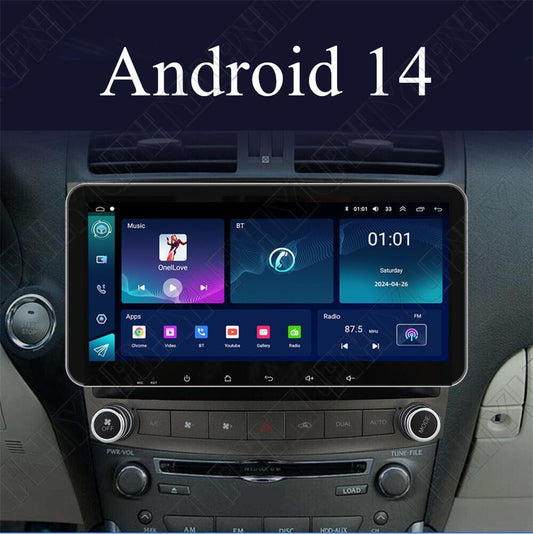 10.33 Android 14.0 Radio Stereo GPS Nav Head Unit 4+32GB for Lexus IS 2005-2012