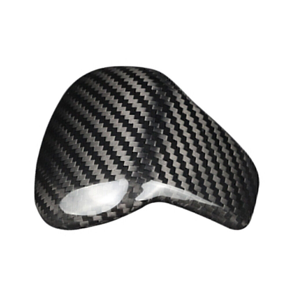 Carbon Fiber Gear Shift Knob Cover Trim for Volkswagen for VW for Tiguan 2017-2019 2018