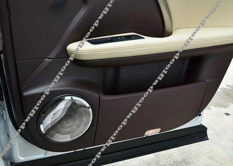 6pcs for LEXUS RX350 450h 2016-2021 stainless Inner Door Speaker Ring Cover Trim