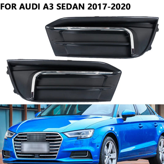 Fog light frame cover for Audi A3 Sedan, hollowed-out frame cover 2017 - 2020