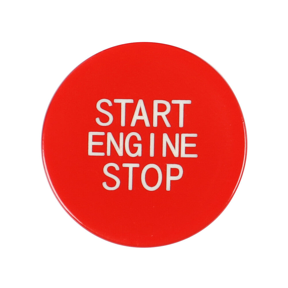 Auto-Motor vorne Start-Stopp-Schalter-Abdeckung Trim f¨¹r for BMW 3 8 X-Serie Rot