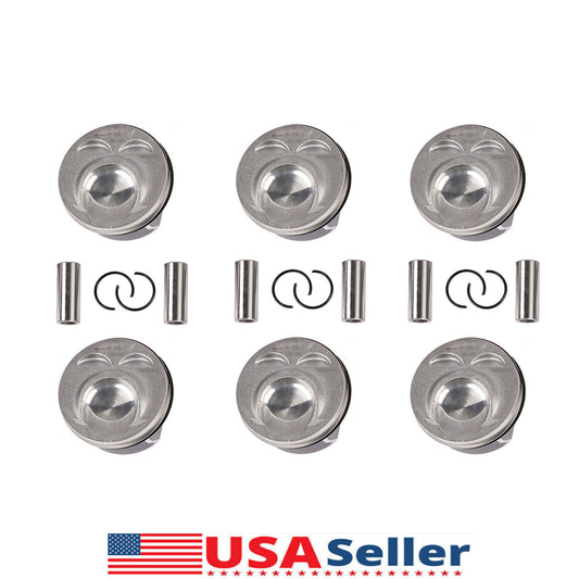6x Pistons Rings Set for Audi Q7 for VW for Passat Touareg CC VR6 3.6L Engine 03H198151B