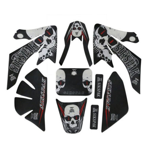 CRF50 Plastic Kit Graphic Decals for Honda XR 50 CRF50 Dirt Pit Bike 110cc 125
