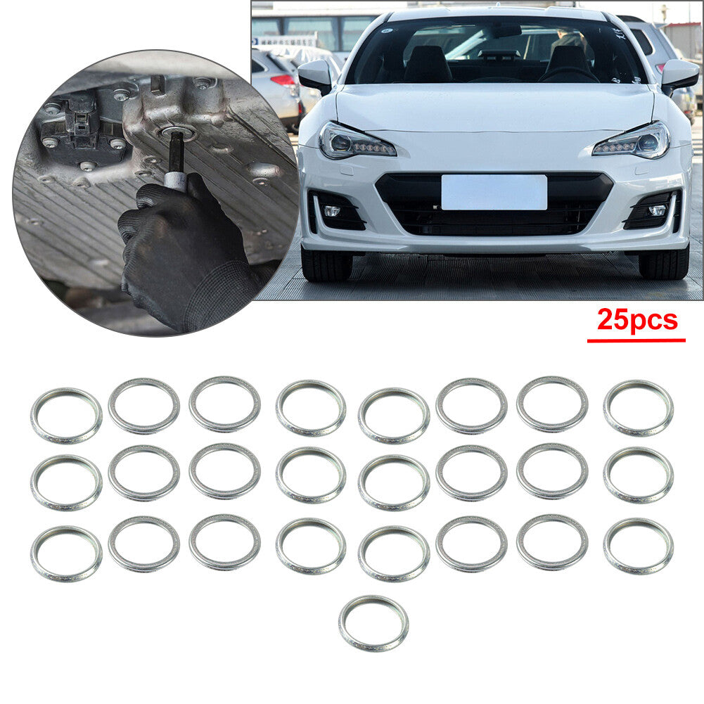 Transmission Oil Drain Plug Crush Gaskets Washers Seals Kit for Subaru
