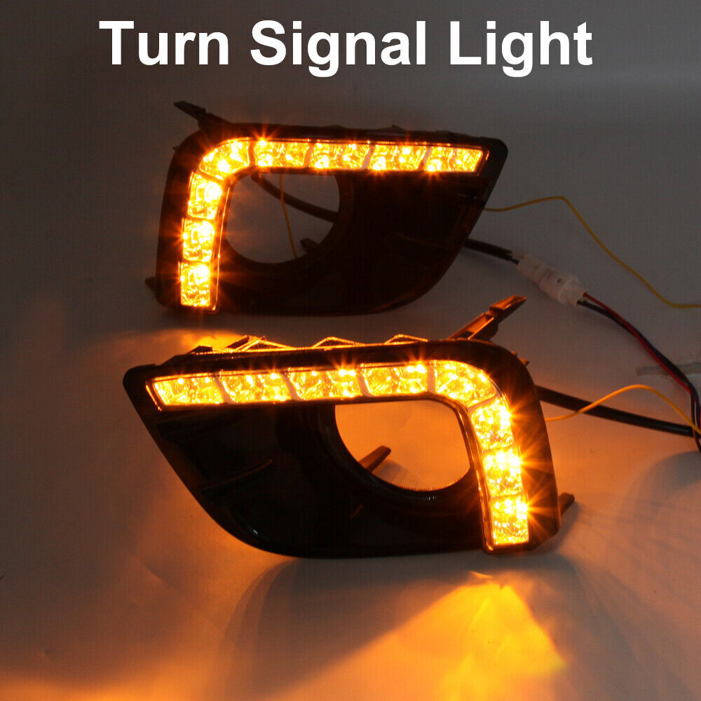 LED DRL Daytime Running Light Fog Lamp for Toyota for Land Cruiser Prado 2010-2013
