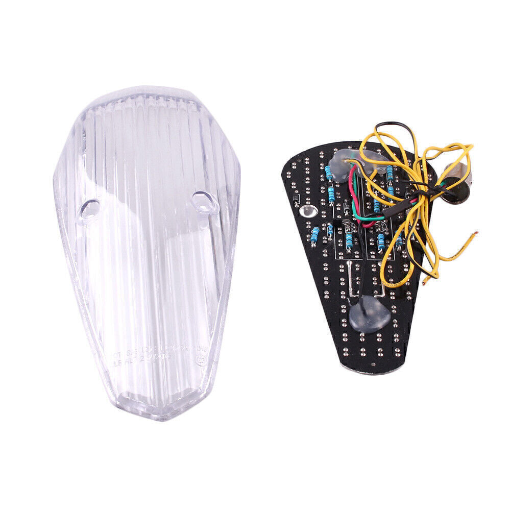 LED R¨¹cklicht R¨¹ckleuchte Bremslicht Lampe f¨¹r for HONDA SHADOW AERO 750 04-07 Klar