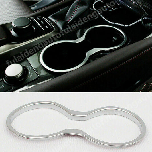 for Lexus RX350/450H 2016-2021 Silver Center Console Water Cup Holder Panel Trim