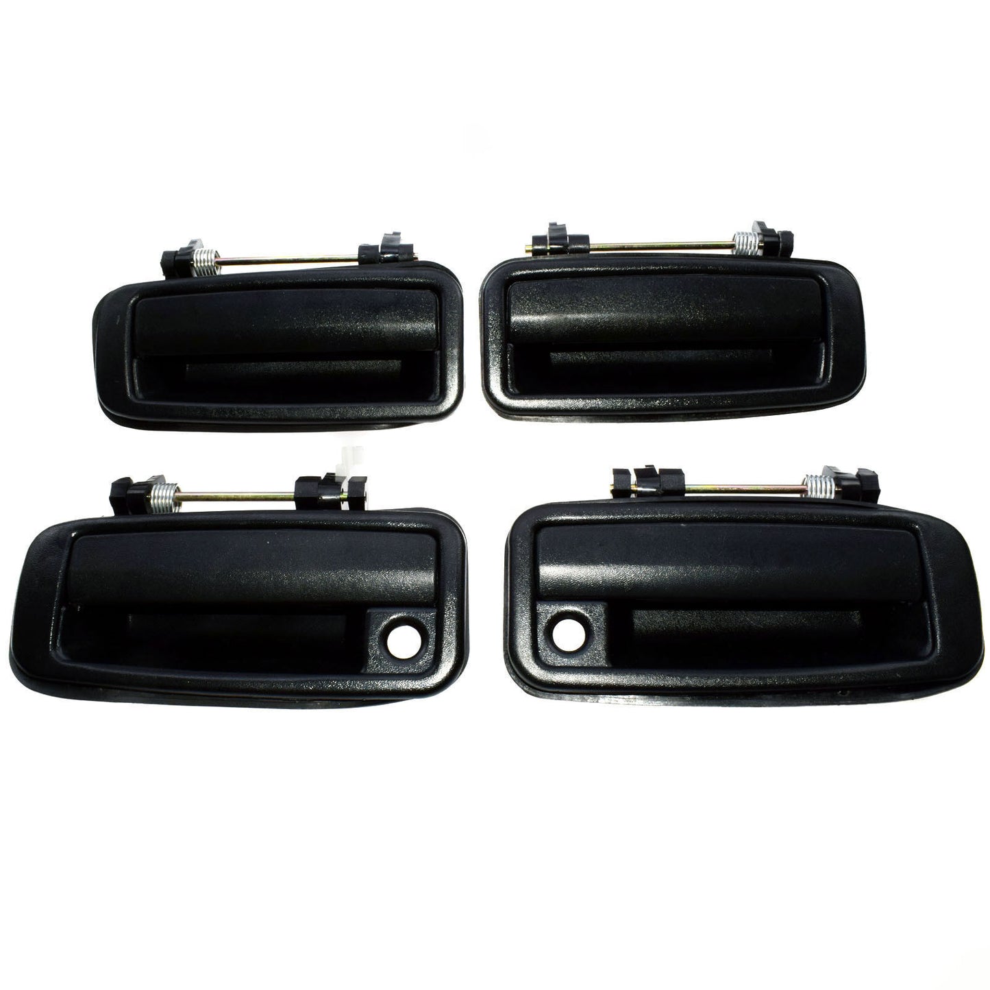 for Toyota for Corolla 1988-1992 Set of 4Pcs Black Outside Exterior Door Handle New