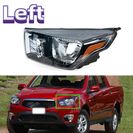 Left Headlights Running Light Assembly for Ssangyong Actyon Sport 2013-2023