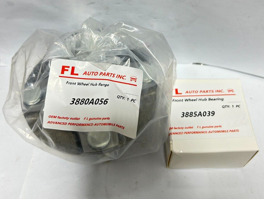 FRONT WHEEL HUB  BEARING FOR 14-2023 for Mitsubishi Mirage Mirage G4 3880A056 PAIR