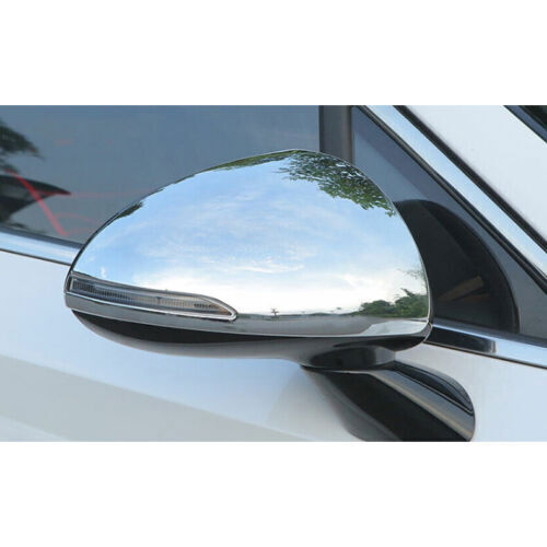 for Hyundai Sonata 2020-2023 Chrome ABS Side Door Rearview Mirror Cover Trim 2pc