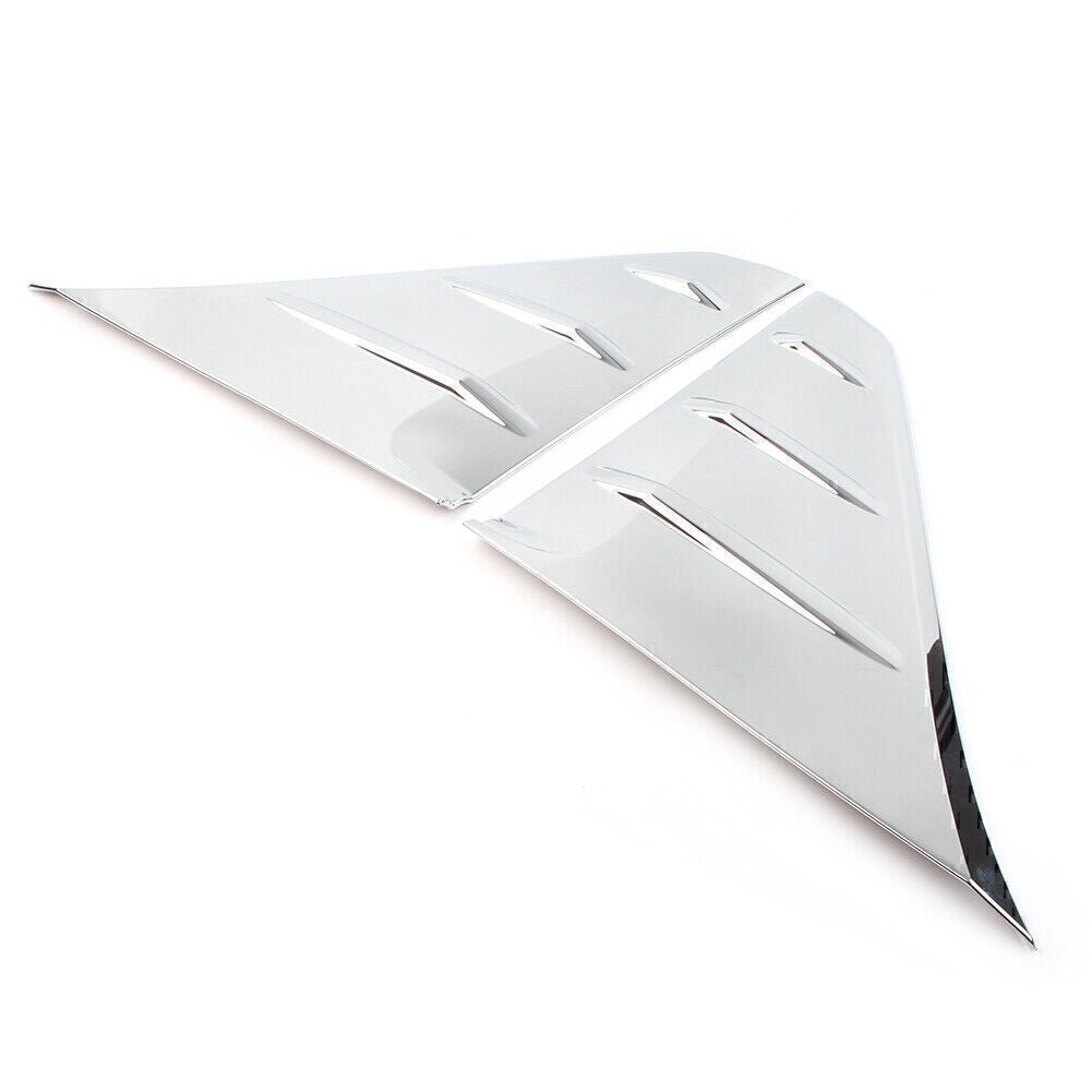 2Pcs B-Pillar Molding Cover Trim Mirror Fit for Toyota 2016-2019 Alphard 2016-2019