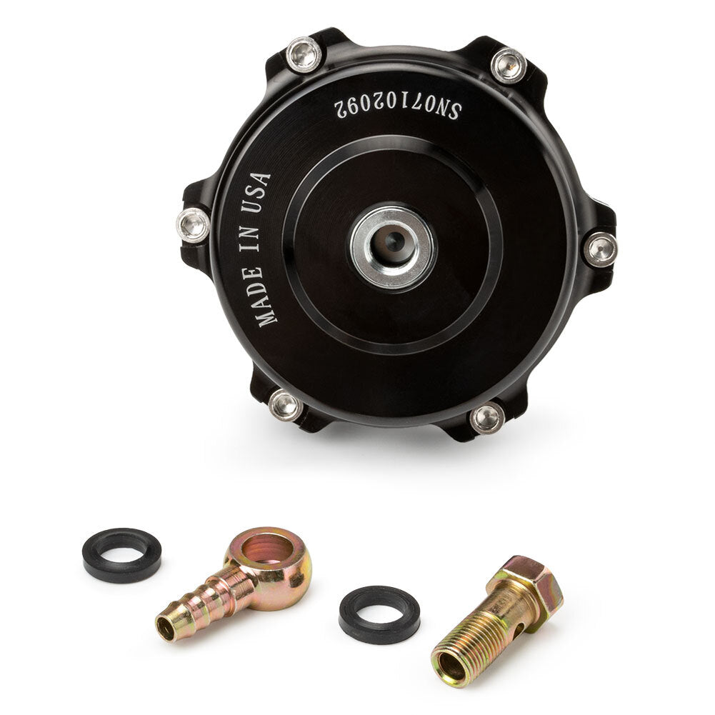 Q Series 50mm Blow Off Valve BOV (Ver. 2) fits For TIAL Flange BLACK