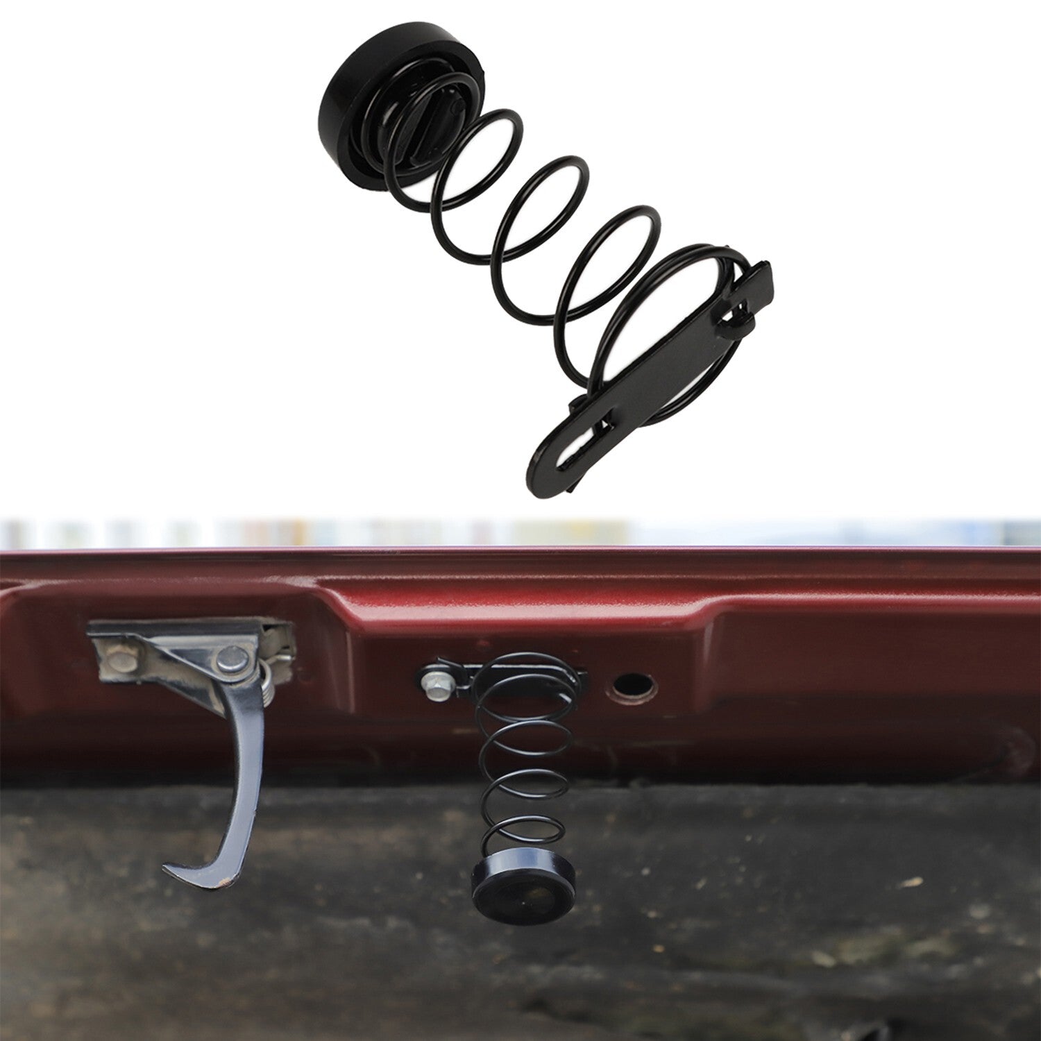 Hood Pop-Up Spring Assembly for Jeep for Wrangler 07-2018 with JK Single OEM MOPAR