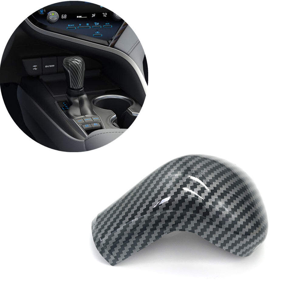 for Toyota for Camry 2018-2023 Gear Knob Cover Trim Carbon Fiber