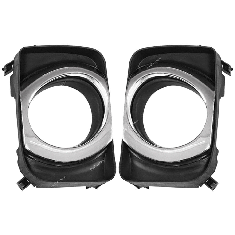 2Pcs Front RH+LH Bumper Fog Lamp Light Grille Cap Fits 10-11 for Toyota for Camry Hybrid