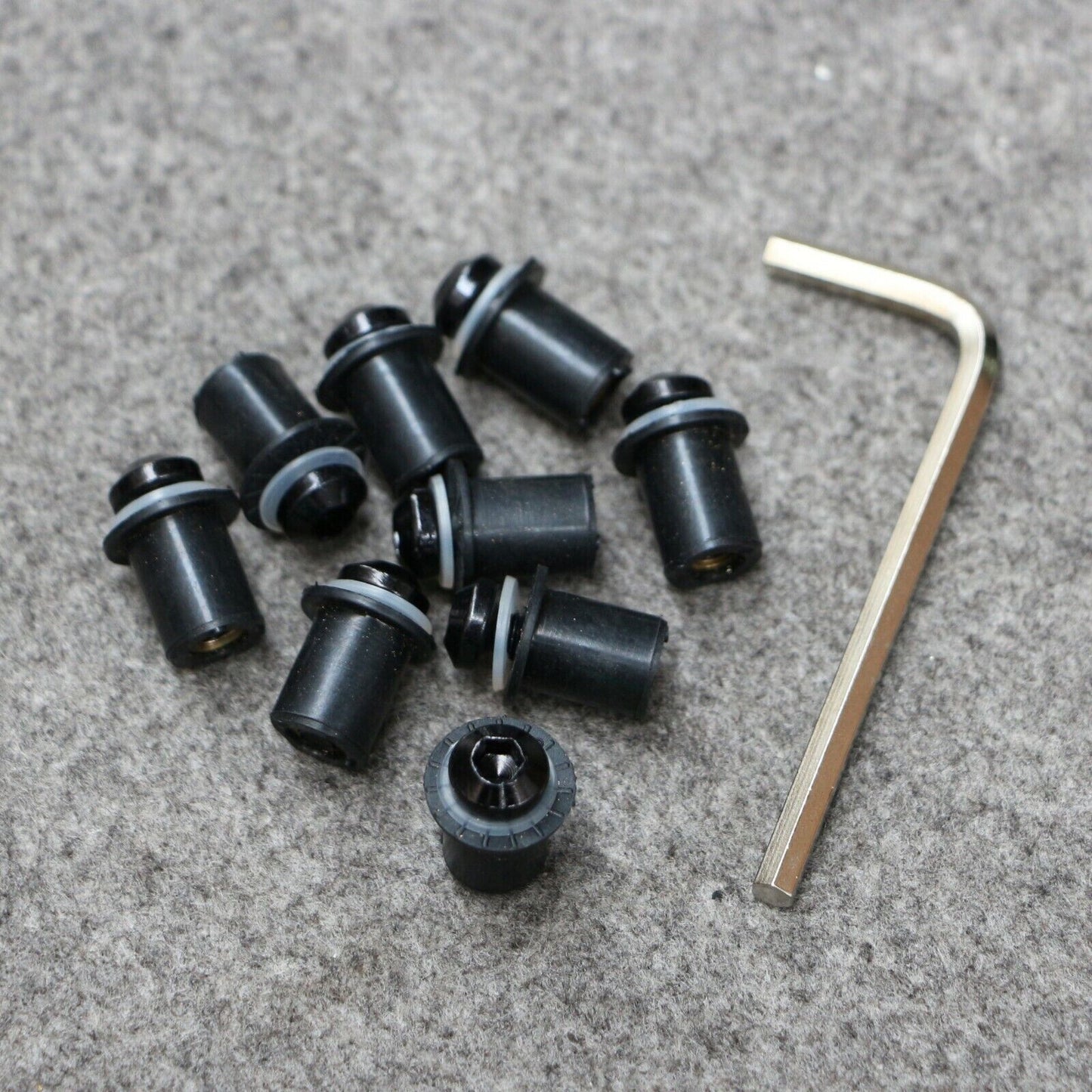 10PCS M5 Windscreen Windshield Bolt Screw KitFit For R1250/1200 F650 S1000RR