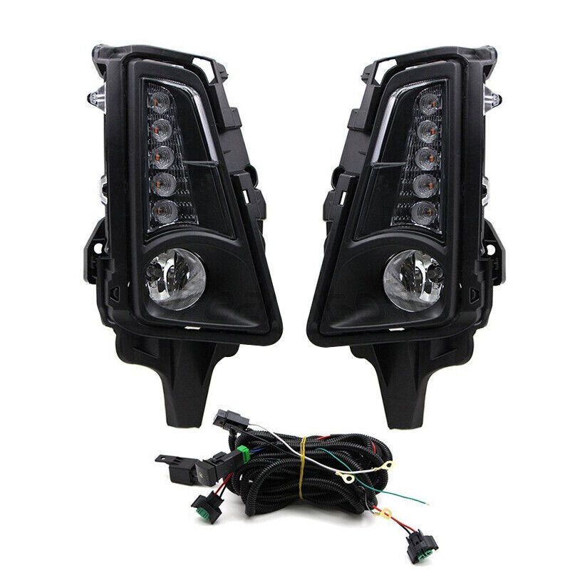 A pair of LED DRL daytime running lights and fog lights are available for 2019-2021 for Toyota Hiace Commuters.