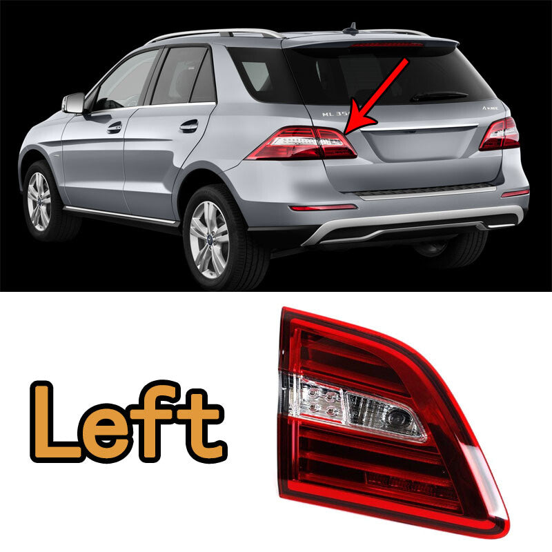 Left side: Applicable to for Mercedes-Benz W166 LED; Applicable to ML300, ML350, ML400 2012-2015; Rear taillights