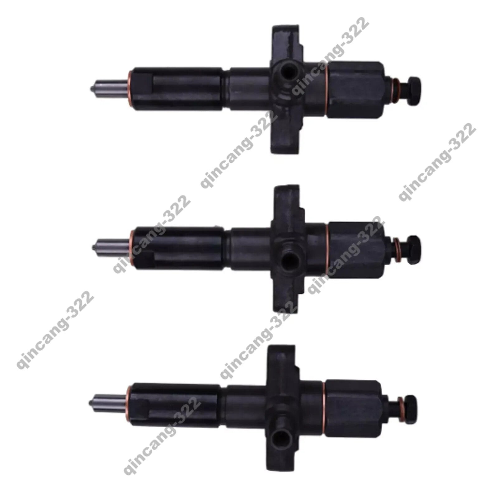 3Pcs Fuel Injector 17/108600 for Perkins Engine AD3.152 JCB Loader 2CX 210S 2CXL