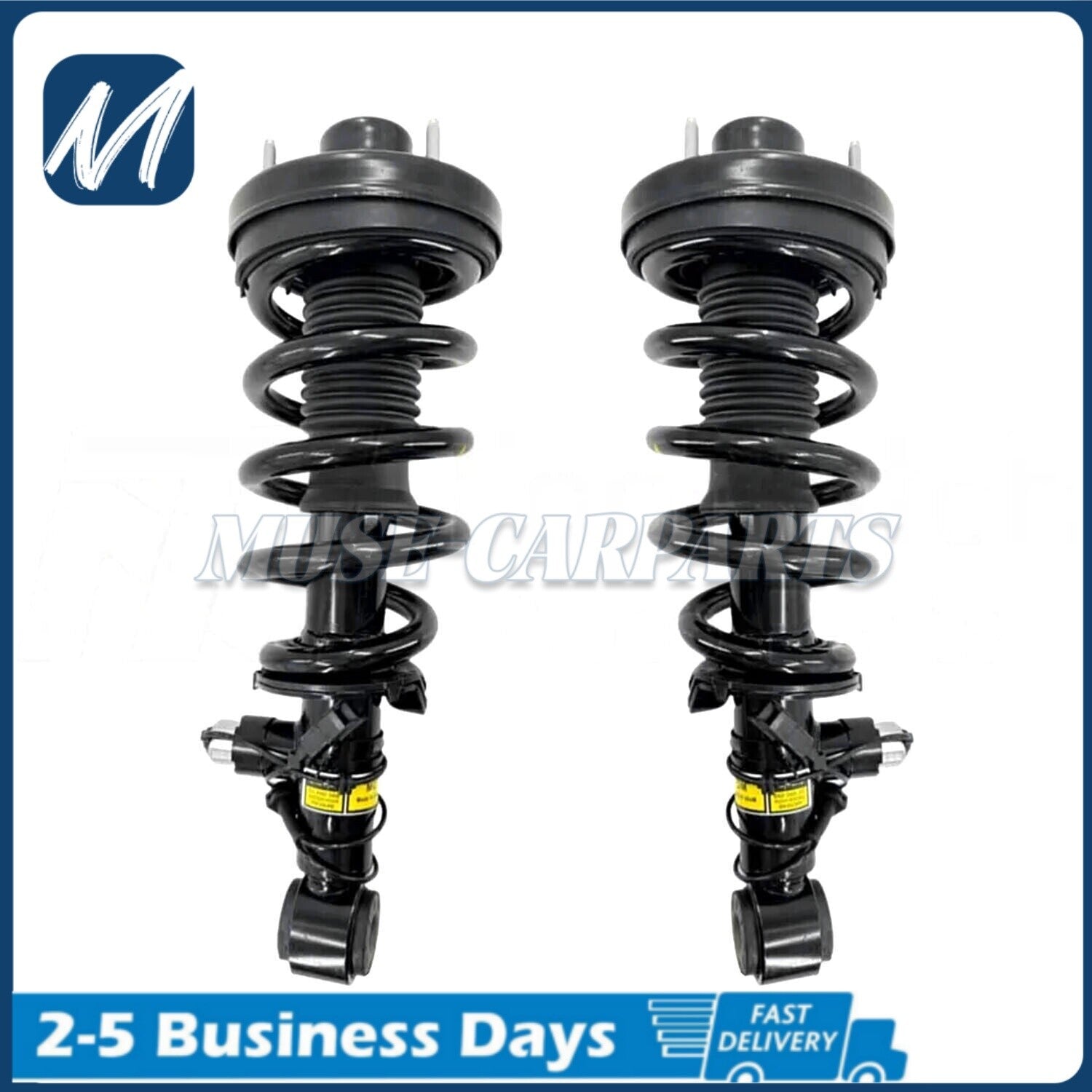 4X Front & Rear Shock Absorber Struts EDC for BMW M3 M4 F80 F82 F83 3.0L 2015-20