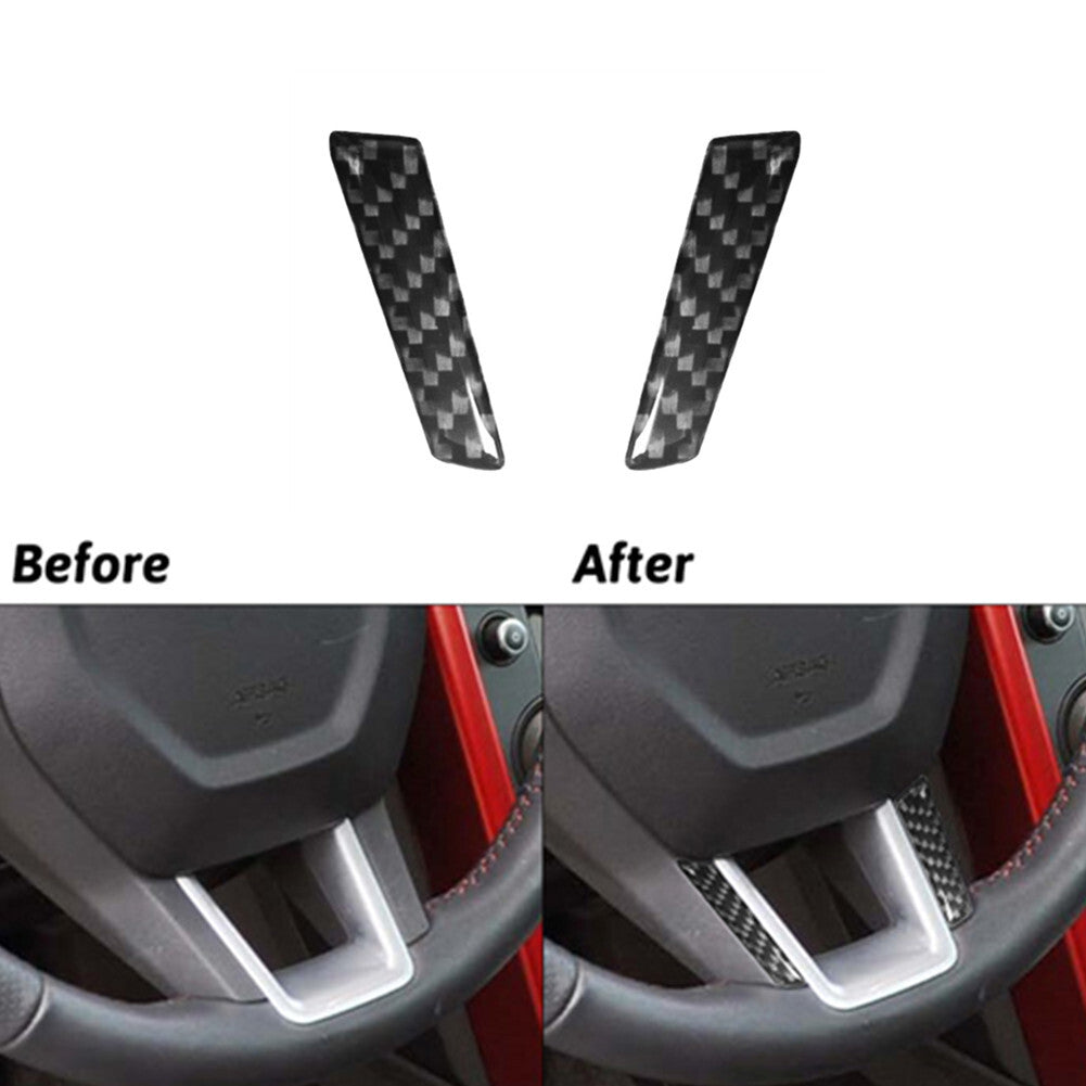 Carbon Fibre Steering Wheel Trim for Land Rover Discovery Sport 2015-2019