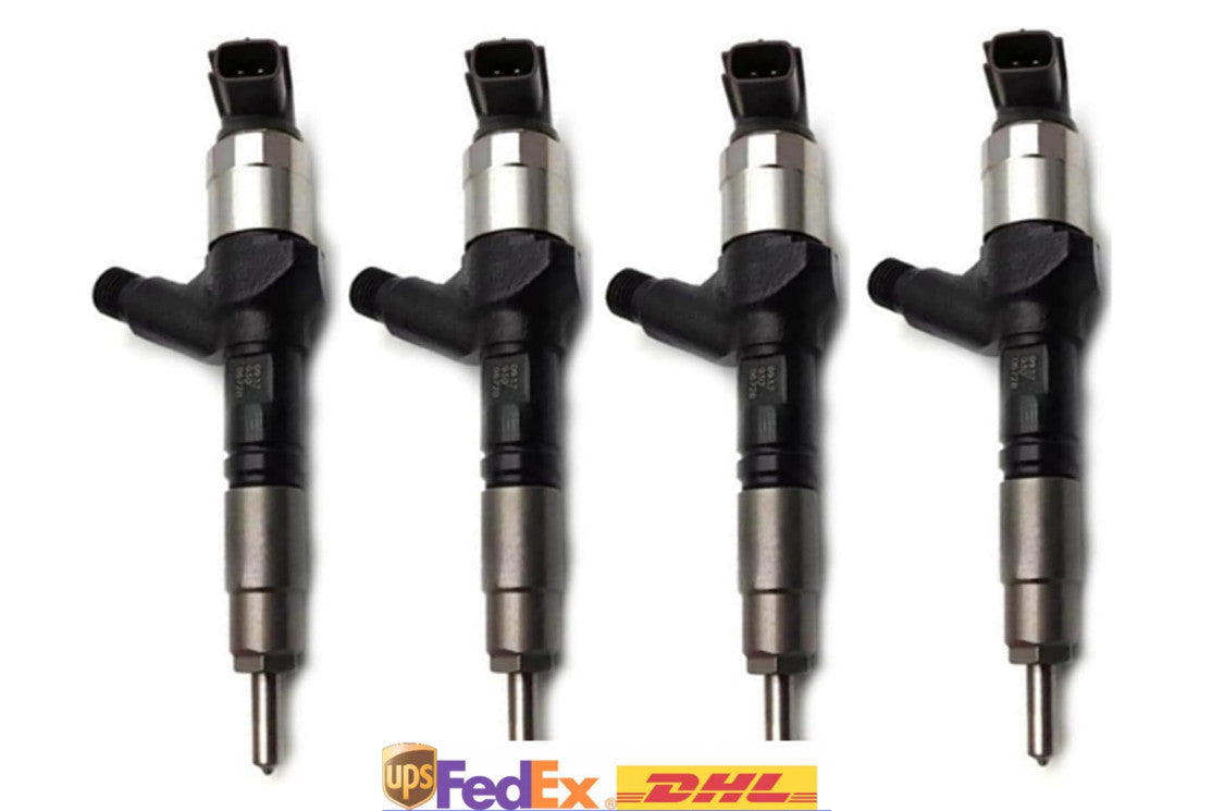 4X Fuel Injector 295050-0933 8-98178247-0 for Isuzu 4JH1 Diesel Engine