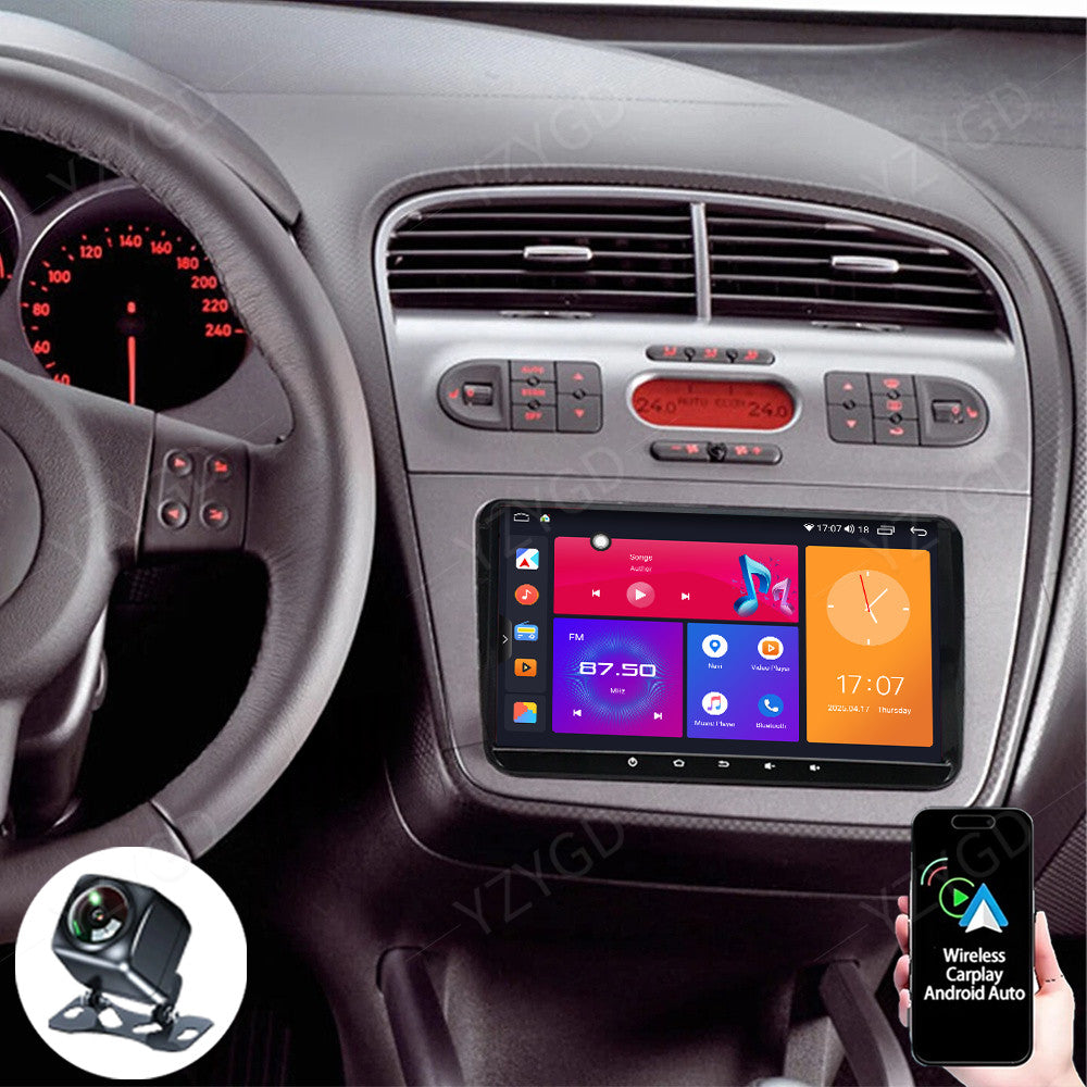 for SEAT Altea 2009-2015 Stereo Apple Carplay Car Radio GPS Multimedia Screen BT