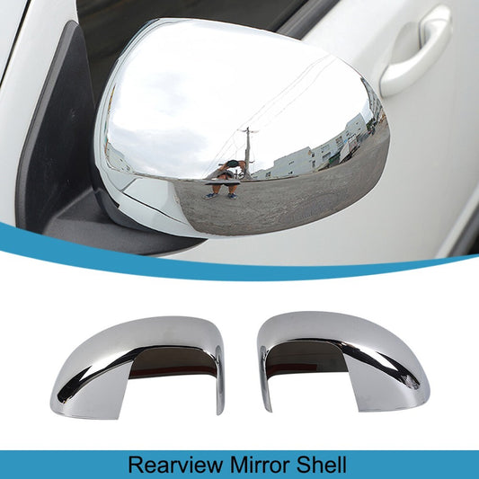 Chrome ABS Side Rearview Mirror Cover Shell Trim Cap for Jeep Compass 2008-2016