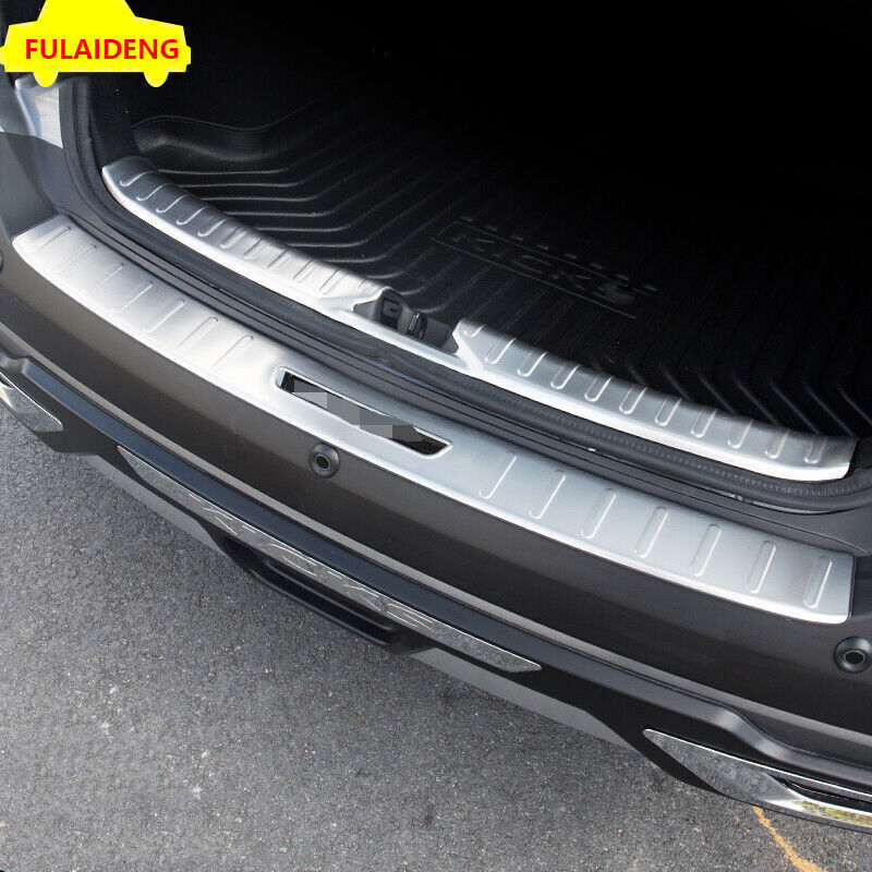 for Nissan Kicks 2017-20 Silver Rear Bumper Protector Sill plate cover Guard 2x