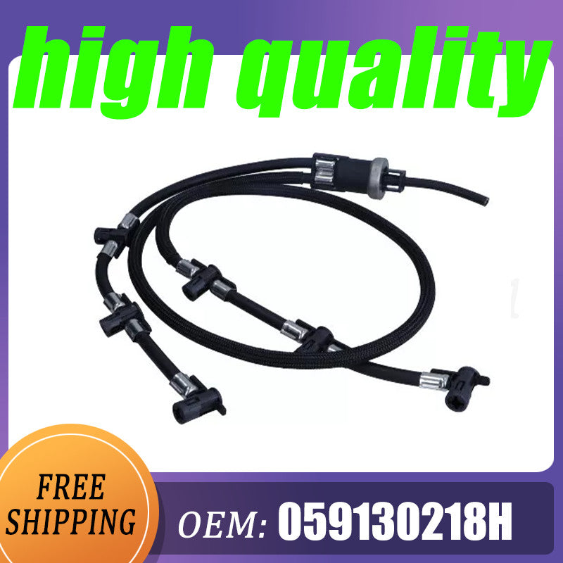 1059130218H Fuel Injector Return Pipe Suitable for Audi A4, A6, Q7, for Volkswagen TOUAREG 2.7 TDI 3.0