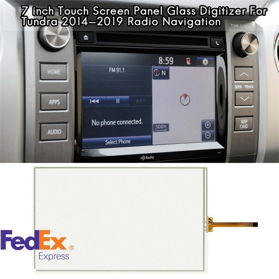 7 Car Touch Screen Glass Digitizer For 2014-2019 for Toyota Tundra Radio Navigation