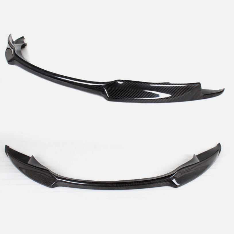 V Style Front Bumper Lip Real Carbon Fiber For 2008-2014 for BMW E92 M3 3 Series