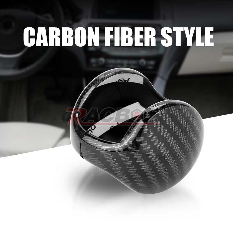 Carbon Fiber Interior Gear Shift Knob Trim Cover Tool for Ford for Mustang 2015-2019