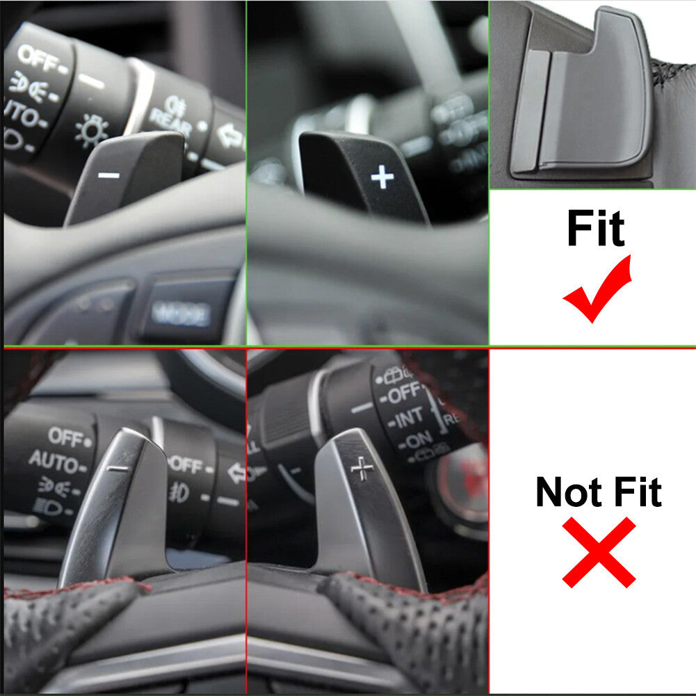 Steering Wheel Shifter Paddle Extension for Honda for Acura MDX ILX for RDX TLX