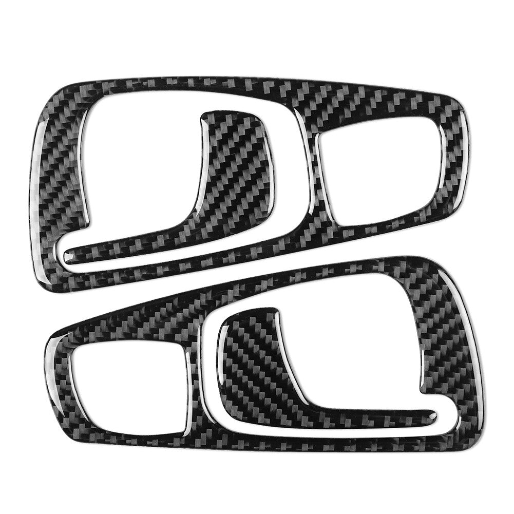 Interior Door Handle Cover Trim Fit for Honda S2000 2004-2009 Carbon Fiber Black ne
