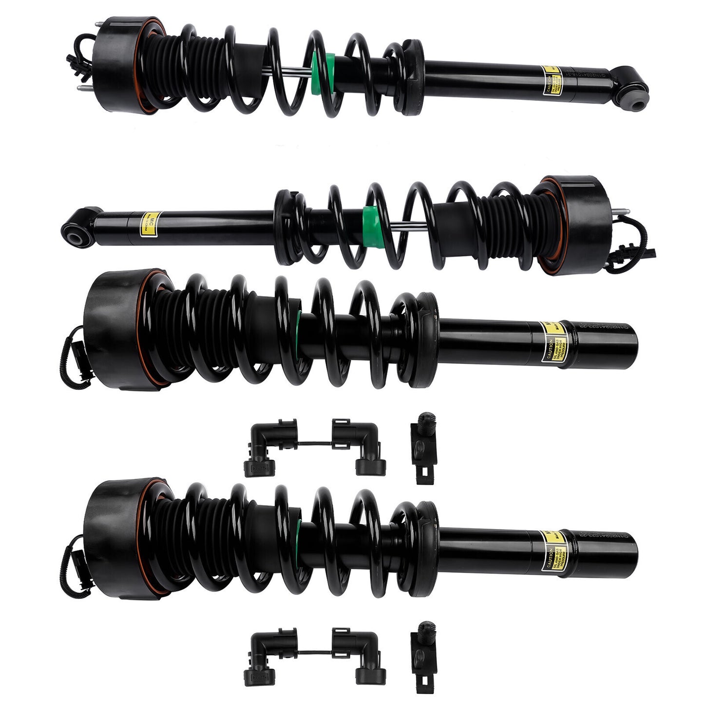 A pair of rear L+R shock absorbers fits for Mercedes W166 C292 ML GLE63 AMG with O ADS 12-19