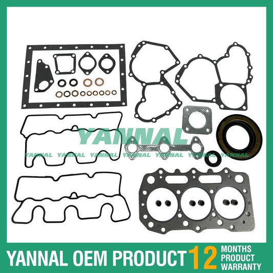 S753 for Shibaura full gasket kit - graphite diesel engine excavator