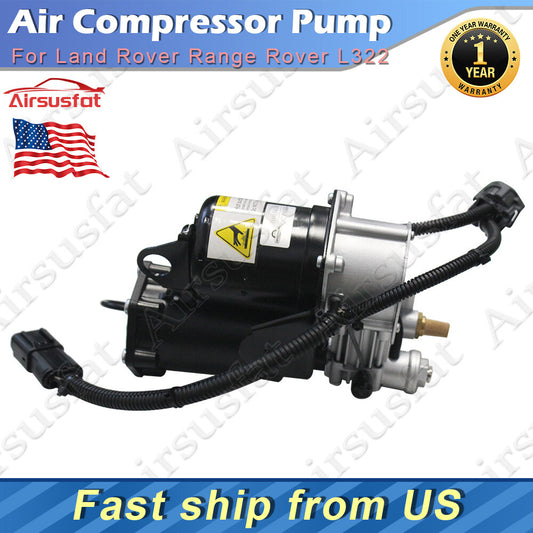 Fit for Land Rover for Range Rover L322 2006-2012 Air Suspension Compressor Pump US