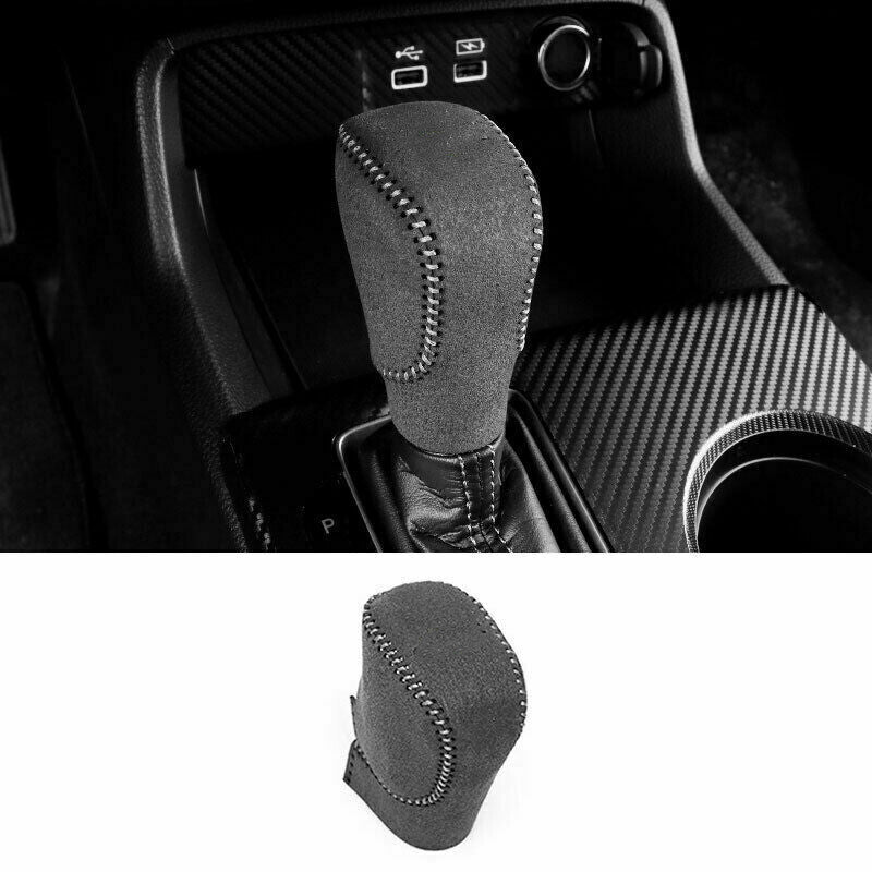 for Honda for Civic 11th 2022-2023 Gray Central Console Gear Shift Knob Cover Cap 1P