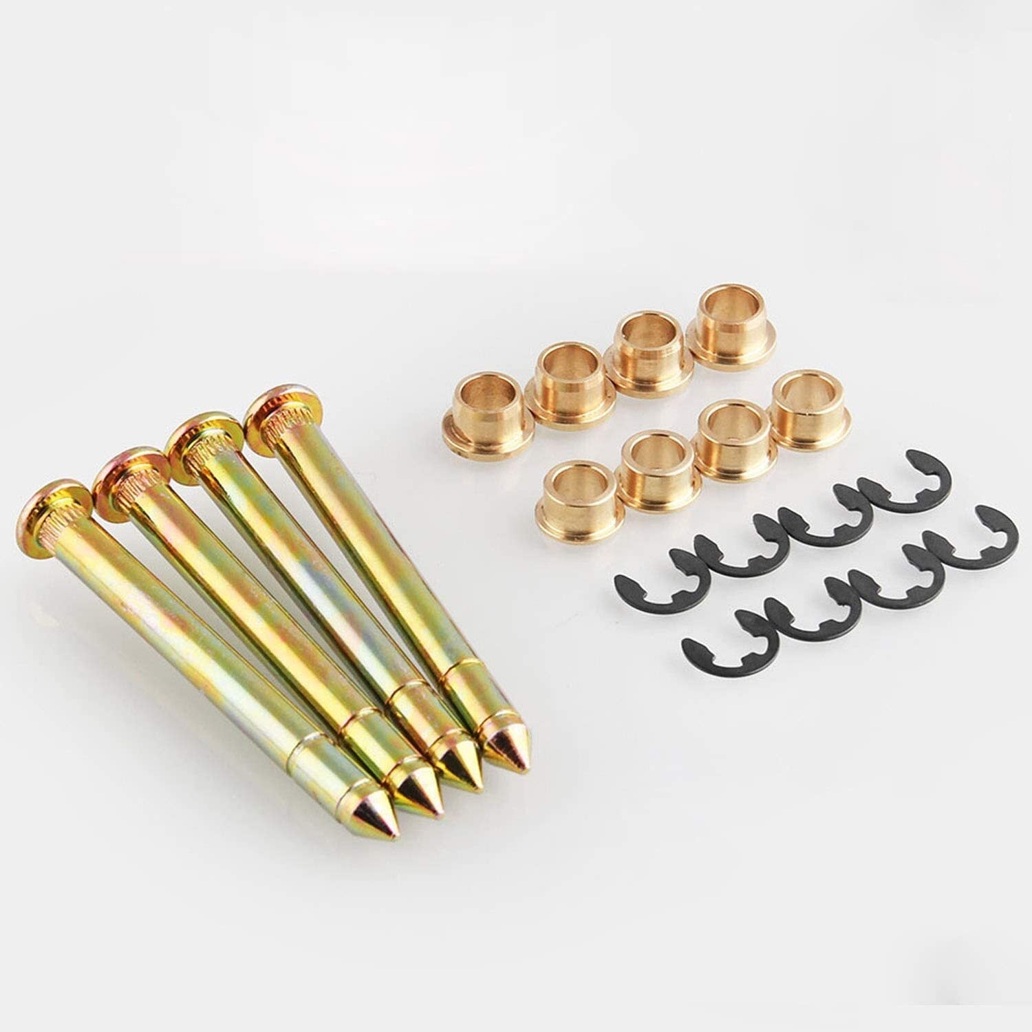 Door hinge pin + pin bushing kit replacement parts for Ford F150 F250 F350 Bronco