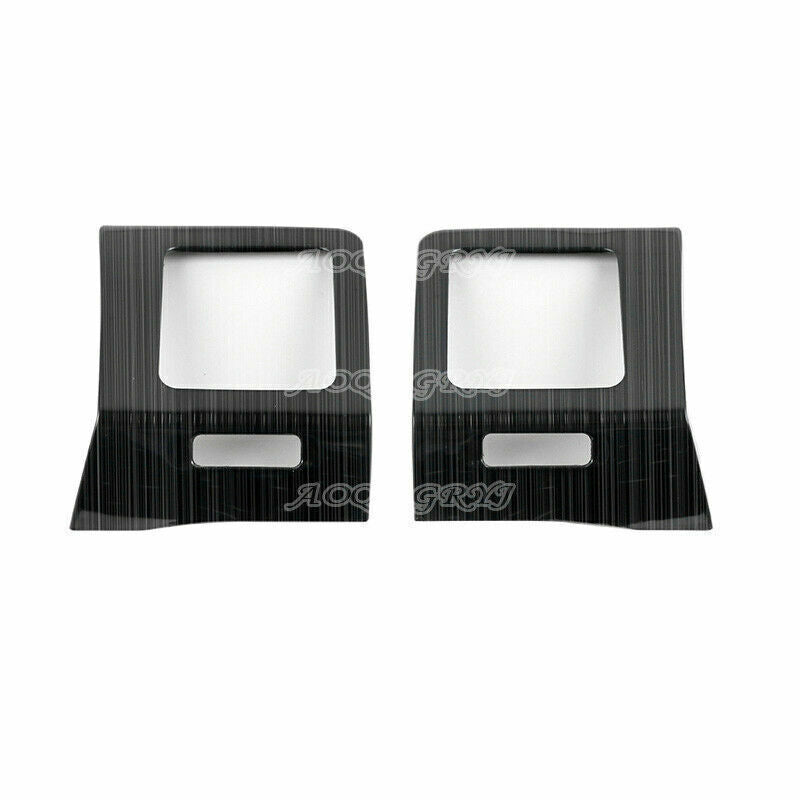 Front Side Air Vent Outlet Cover Trim Steel for Toyota Prado LC/LC120 2003-2009