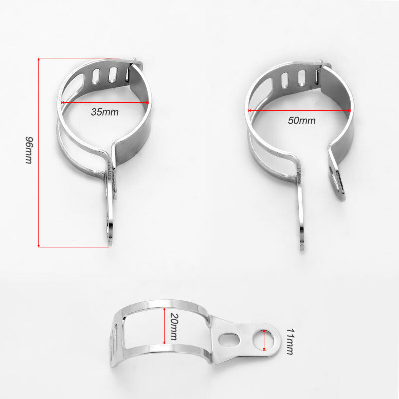 35-50mm Mount Bracket For Motorcycle Front Fork Turn Signal Light Holder