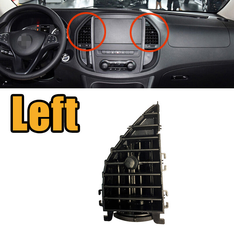 Left For 2017-2021 for Mercedes-Benz VITO Front Air Conditioner Air Outlet