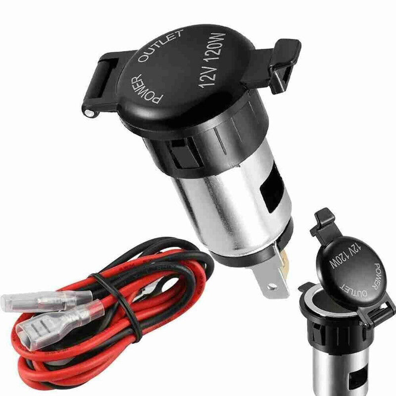 12V cigarette lighter socket, power socket, plug, charger adapter, cable accessories
