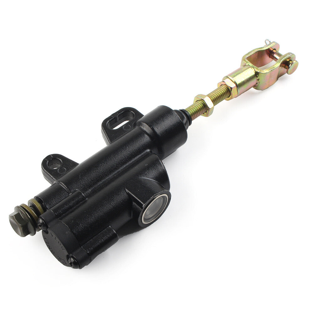 Hinterer Hydraulikzylinder-Bremspumpen-Bremssattel-Belag für Dirt Bike Schwarz