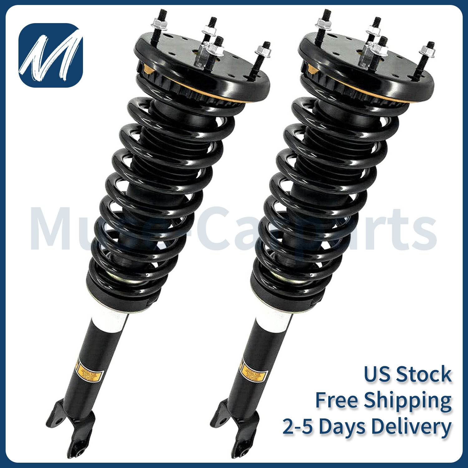 2X Fit for Audi Q5 SQ5 Front Left Right Shock Strut Assembly w/ Electric 2008-2017